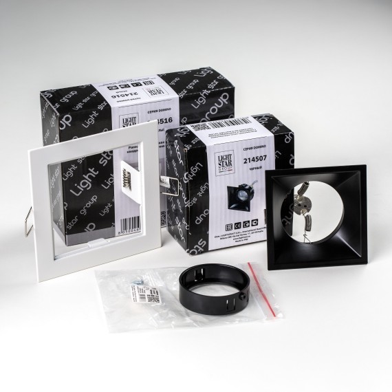 Комплект со светильником Domino Lightstar D51607BMOD