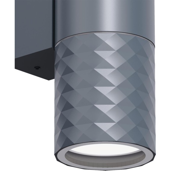 4660-2W, уличный светильник, D90xW60xH195, 2xGU10x35W, IP65, excluded