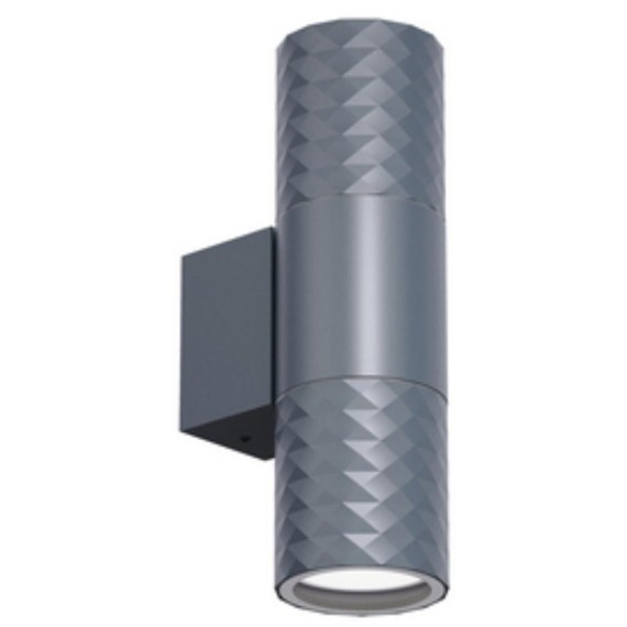 4660-2W, уличный светильник, D90xW60xH195, 2xGU10x35W, IP65, excluded