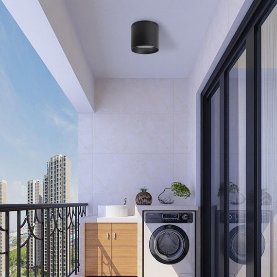 4661-1U, уличный светильник, D83xH73, 1xGX53LEDx15W, IP54, excluded