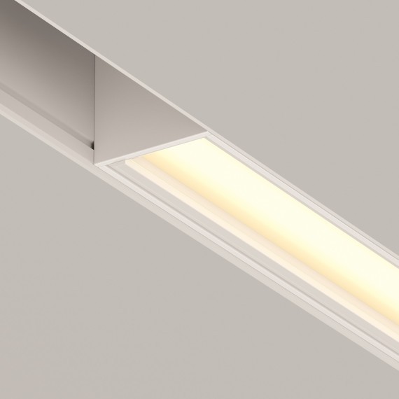 TR106-2-12W3K-W Трековый магнитный светодиодный светильник Maytoni Exility CRI90+ 3000К 552Лм 120° 12Вт