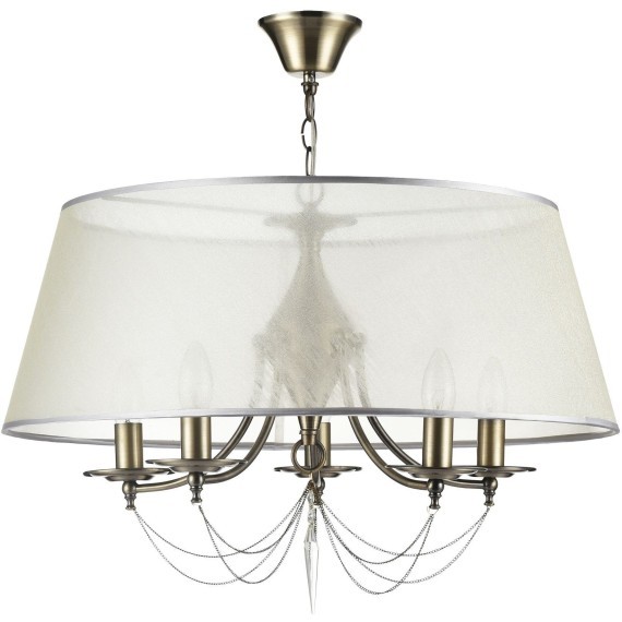 Люстра подвесная Freya FR2908-PL-05C-BZ Garcia под лампы 5xE14 40W