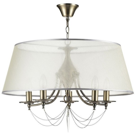 Люстра подвесная Freya FR2908-PL-05C-BZ Garcia под лампы 5xE14 40W