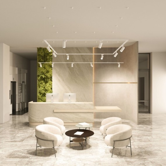 DK6453-WH Трековый светодиодный однофазный двужильный светильник Denkirs SOLID KOPER, 3000K, 24W, 2160Лм, 24° 220V