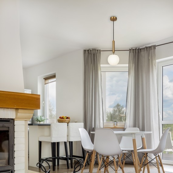 Подвесной светильник Freya FR5124PL-01BS Zelda IP30 под лампу 1xE14 40W