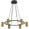 SL1215.403.06 Светильник подвесной ST-Luce Черный, Латунь/Латунь GU10 6*5W 4000K TALIA