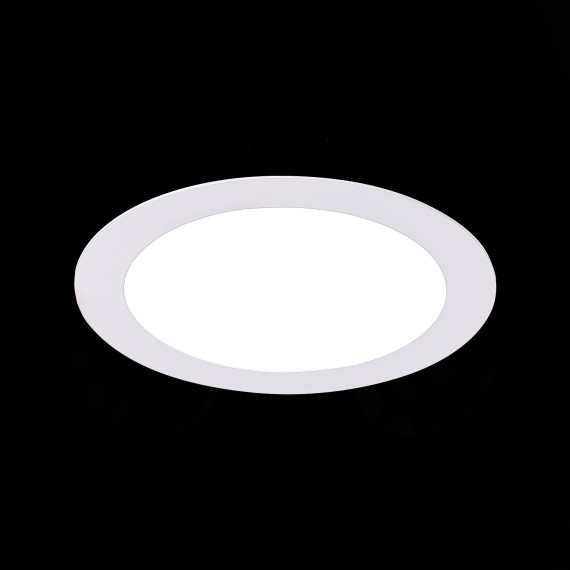 ST210.548.12 Св-к встр. Белый LED 1*12W 4000K 900Lm Ra80 110° IP20 D120xH30 220-240V Встраиваемые светильники