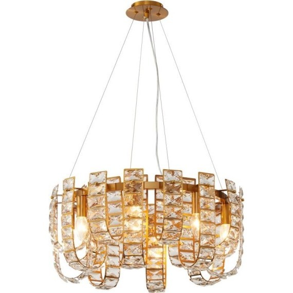 Люстра подвесная хрустальная 2172/05/08P Stilfort, серия Umiko