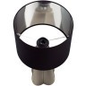 8125/1T COMFI LN25 черный/серый, керамика/текстиль Настольная лампа E27 1*60W 220V HINAMI