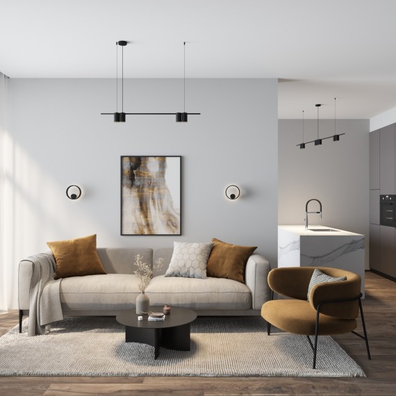 Настенный светильник Orbit DK5060-BK