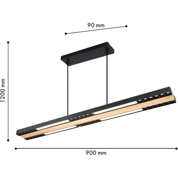 Подвесной светильник Zebra 4440-4P