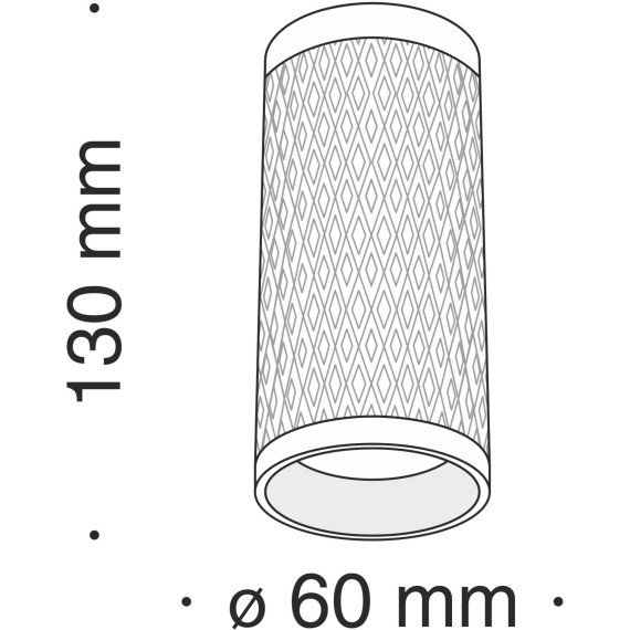 Накладной потолочный светильник Maytoni C036CL-01B Focus Design под лампу 1xGU10 50W