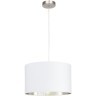 SLE300553-01 Подвес Никель/Белый, Серебристый E27 1*40W BRESCIA