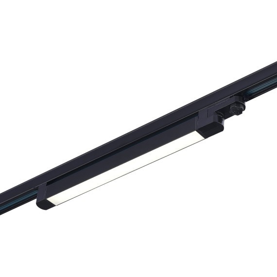 ST663.446.10 Св-к трек. Черный LED 1*10W 4000K 800Lm Ra90 120° IP20 L280xW33xH82 165-265V Трехфазная трековая система