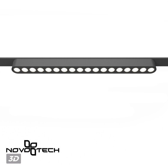 359244 Трековый магнитный светодиодный светильник Novotech SMAL 48V CRI90+ 3000К 1710Лм 36° 18W