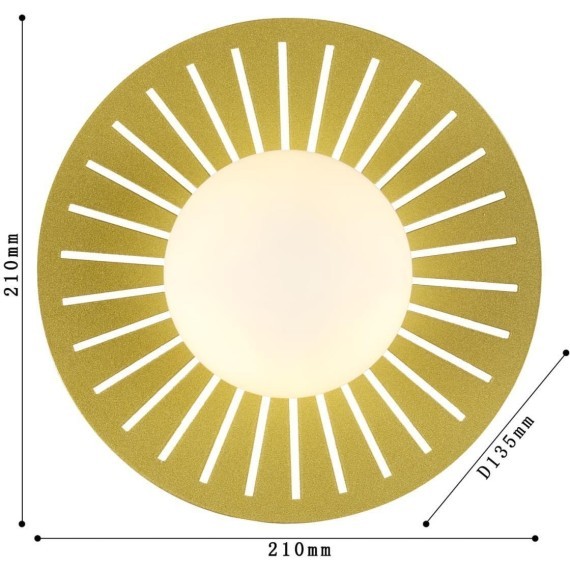 Настенный светильник Sonnenblume 2356-1W