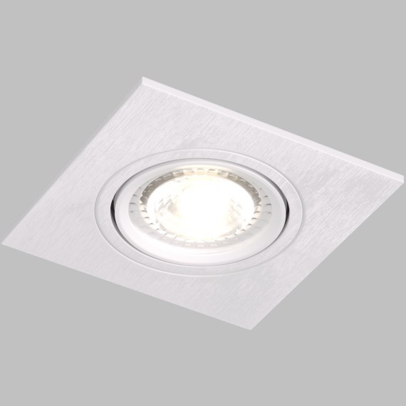 DK3021-WH Встраиваемый светильник IP20 10Вт GU5.3 белый пластик