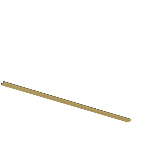 Заглушка 50см для лицевой части шинопровода Denkirs Shine 48V TR5737-SB