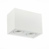 ST109.507.02 Светильник потолочный Белый GU10 2*50W  L181xW100xH123 220V Без ламп Накладные светильники