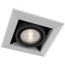 Встраиваемый светильник Maytoni DL008-2-01-W Metal Modern под лампу 1xGU10 50W
