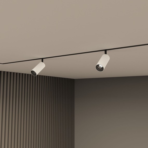 DK8040-BW+BK Трековый магнитный светодиодный SMART (TUYA, Алиса, Wi-Fi, пам. настроек) светильник Denkirs SMART 220V CRI90+ 3000-6000К 650Лм 24° 9Вт