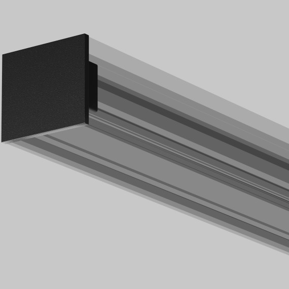 Maytoni ALM-2522-B-EC 642066 Комплект заглушек 2шт (для профиля ALM-2522-B-2M 633013)