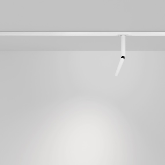 Однофазный двужильный светодиодный трековый светильник Maytoni Unity TR142-1-6W4K-W Focus Dual 4000К 490Лм CRI90+ 36° 6Вт