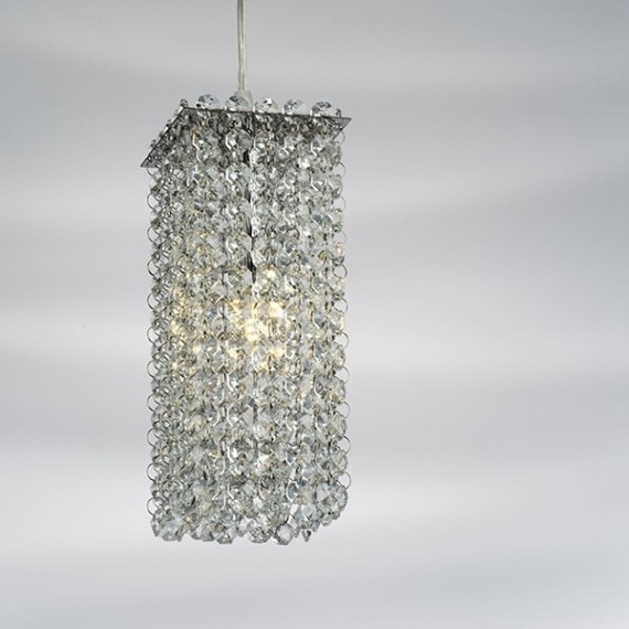 Подвесной светильник с 1 плафоном Lightstar 795424 Cristallo под лампу 1xG9 40W