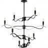 Люстра потолочная Lightstar 733287 Ragno под лампы 8xE14 320W