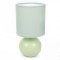8223/1T CLASSI LN25 зеленый, керамика/текстиль Настольная лампа E14 1*40W 220V OCTAVIA