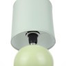 8223/1T CLASSI LN25 зеленый, керамика/текстиль Настольная лампа E14 1*40W 220V OCTAVIA