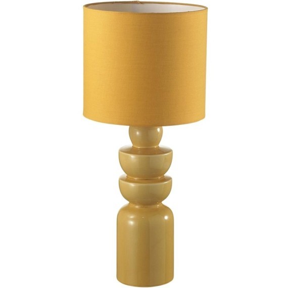 8130/1T MODERNI LN25 желтый, керамика/текстиль Настольная лампа E27 1*60W 220V SEGI