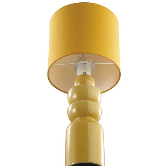 8130/1T MODERNI LN25 желтый, керамика/текстиль Настольная лампа E27 1*60W 220V SEGI