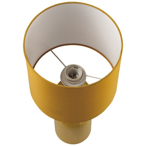 8130/1T MODERNI LN25 желтый, керамика/текстиль Настольная лампа E27 1*60W 220V SEGI