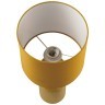 8130/1T MODERNI LN25 желтый, керамика/текстиль Настольная лампа E27 1*60W 220V SEGI
