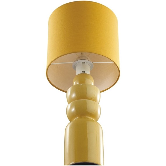 8130/1T MODERNI LN25 желтый, керамика/текстиль Настольная лампа E27 1*60W 220V SEGI