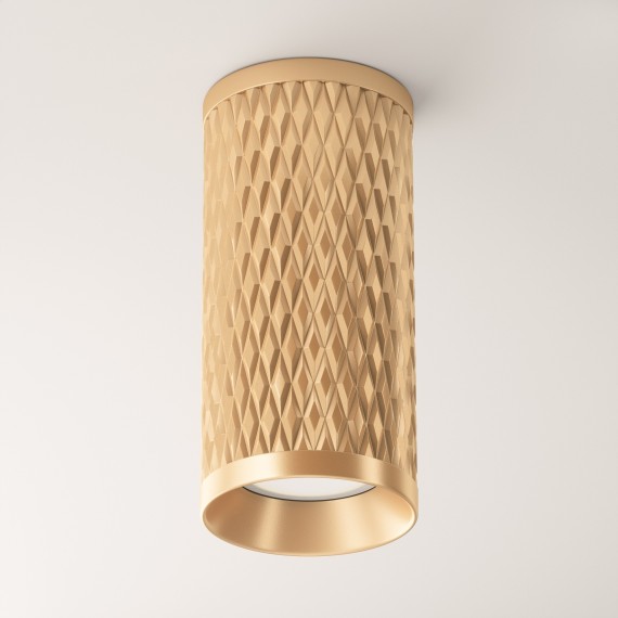 Накладной потолочный светильник Maytoni C036CL-01G Focus Design под лампу 1xGU10 50W