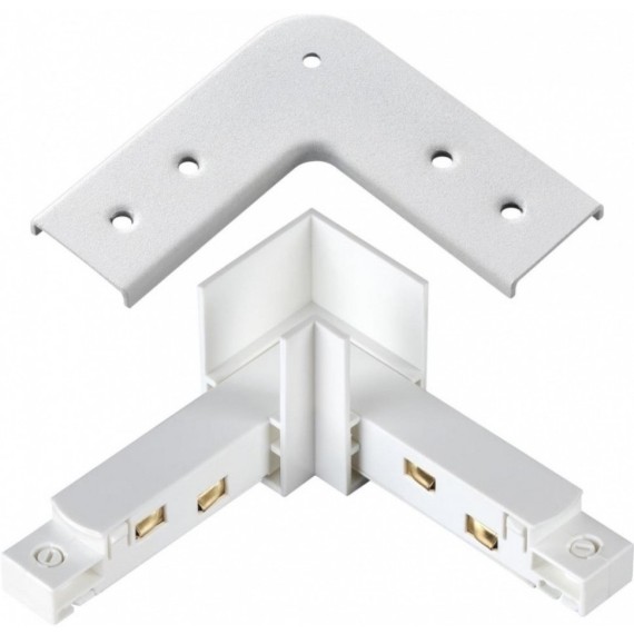 Соединитель питания L-образный, жесткий, для всех типов шин Novotech FLUM 135104