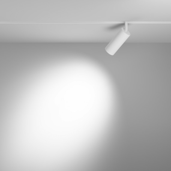 TR032-2-12W4K-S-W Трековый магнитный светодиодный светильник Maytoni Exility CRI90+ 4000К 1000Лм 24° 12Вт