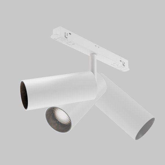 TR032-2-12W4K-S-W Трековый магнитный светодиодный светильник Maytoni Exility CRI90+ 4000К 1000Лм 24° 12Вт
