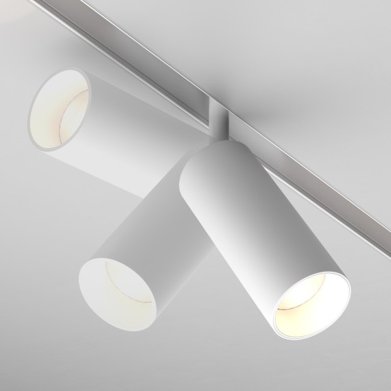 TR032-2-12W4K-S-W Трековый магнитный светодиодный светильник Maytoni Exility CRI90+ 4000К 1000Лм 24° 12Вт