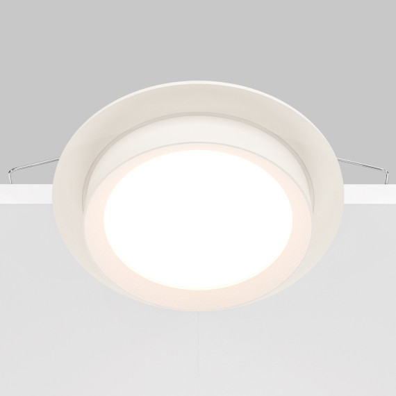 Встраиваемый светильник Maytoni DL086-GX53-RD-W Hoop под лампу 1xGX53 15W
