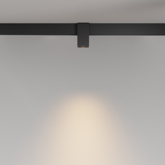 TR121-2-7W3K-B Трековый магнитный светодиодный светильник Maytoni Exility CRI90+ 3000К 370Лм 50° 7Вт