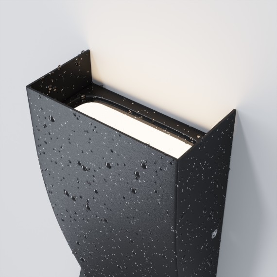 Уличный настенный светильник Maytoni O040WL-L11B3K TWIST IP65 светодиодный LED 11W