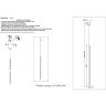 Светильник подвесной Crystal Lux CLT 035C1000 GO