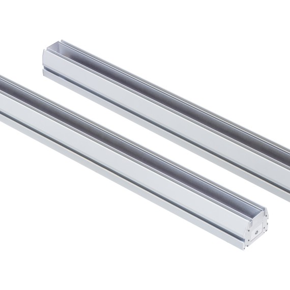 Шинопровод белый 2м для демпферных натяжных потолков TETA PRO 220V Lightstar 505196