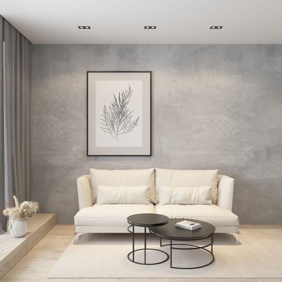 DK3022-BK Встраиваемый светильник IP20 макс 10Вт 2xGU5.3 черный пластик