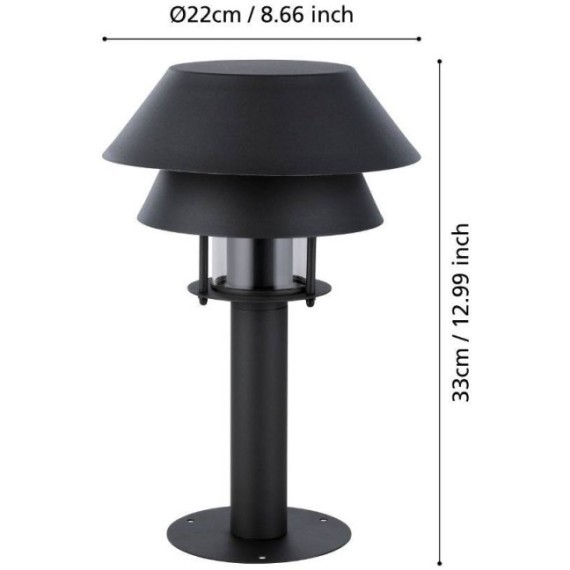 900802 Уличный напольный светильник CHIAPPERA