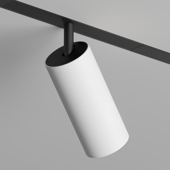 DK8041-BW+BK Трековый магнитный светодиодный SMART (TUYA, Алиса, Wi-Fi, пам. настроек) светильник Denkirs SMART 220V CRI90+ 3000-6000К 1500Лм 24° 20Вт