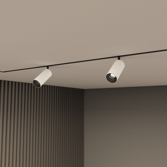 DK8041-BW+BK Трековый магнитный светодиодный SMART (TUYA, Алиса, Wi-Fi, пам. настроек) светильник Denkirs SMART 220V CRI90+ 3000-6000К 1500Лм 24° 20Вт